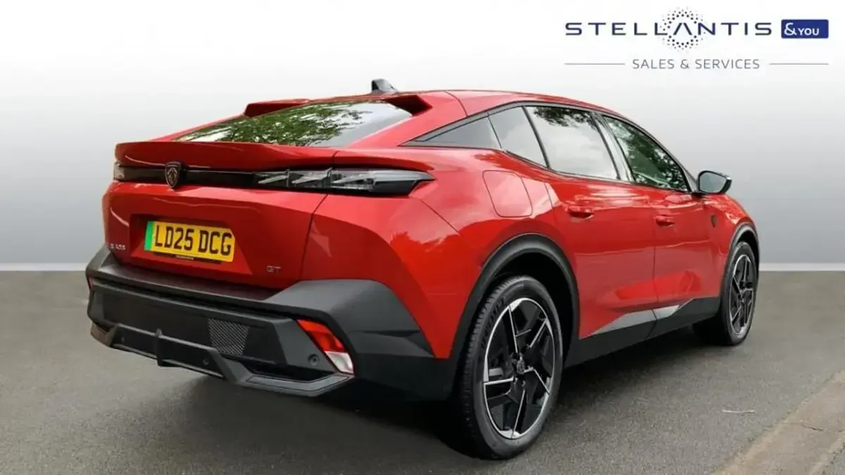Used Peugeot e-408 GT 152 kW (207 HP) 2025 Red SUV