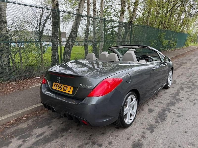 Used Peugeot 308 CC GTi 140 HP (102 kW) 2011 Grey Cabriolet