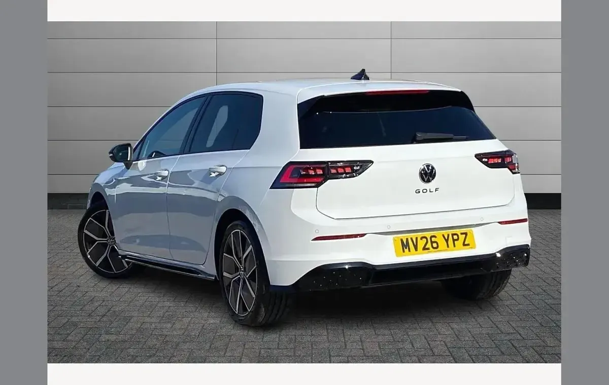Used VW Golf VIII Black Edition 150 HP (110 kW) 2026 White Hatchback