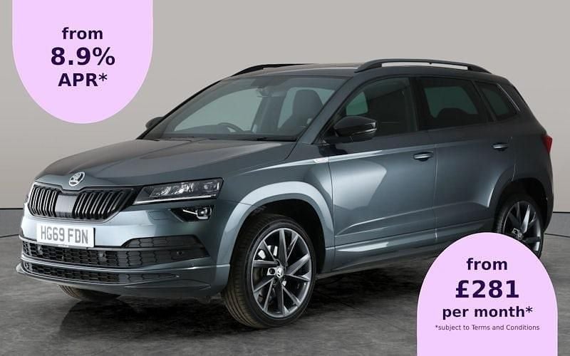 Used 2022 Skoda Karoq SportLine SUV | £18,368 (Super price) - Image 1/2