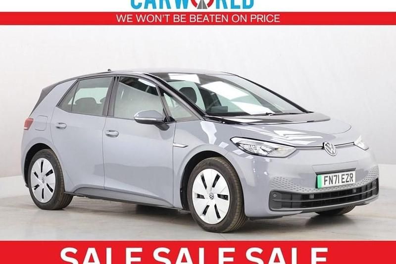 Grey Used 2021 VW ID.3 Pro Performance Hatchback | £12,700 (Fair price) - Image 1/1
