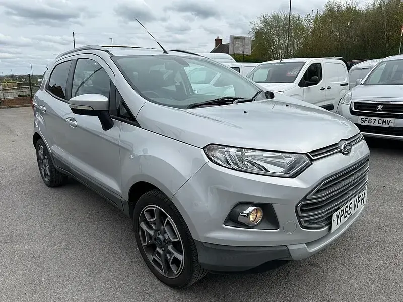 Used Ford Ecosport Titanium 95 HP (69 kW) 2015 Silver SUV