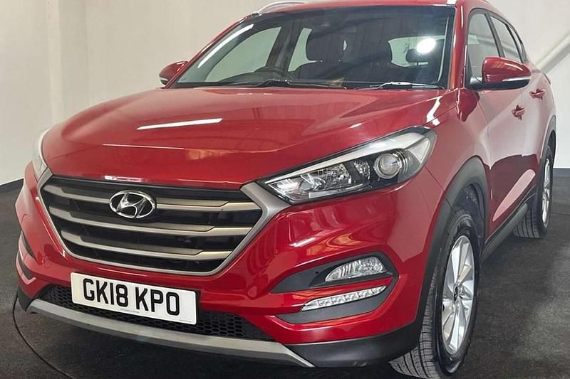 Red Used 2018 Hyundai Tucson SE SUV | £9,525 (Fair price) - Image 1/1