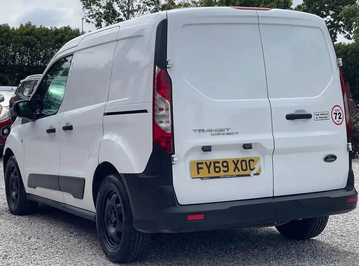 Used Ford Transit 100 HP (73 kW) 2020 White Van