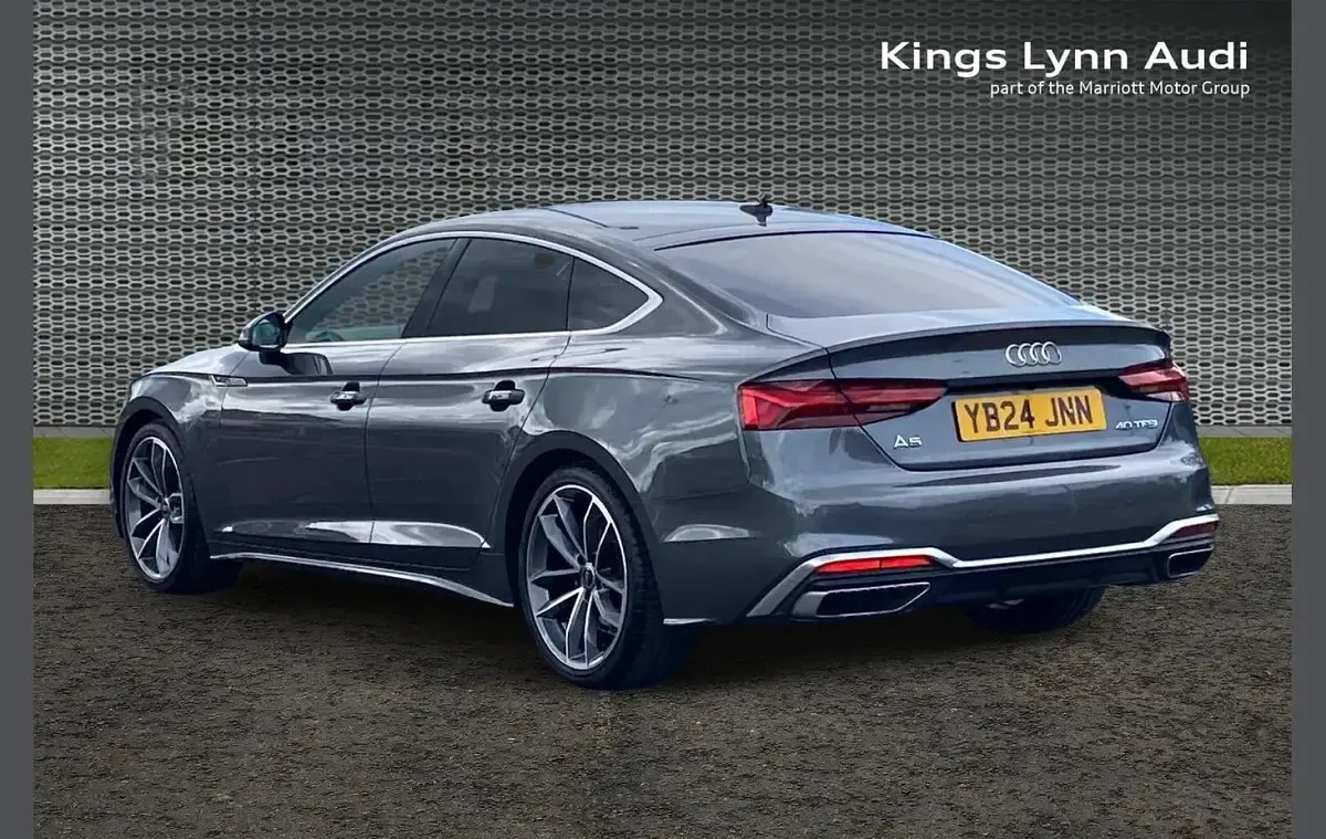 Used Audi A5 S-Line 200 HP (147 kW) 2024 Grey Hatchback