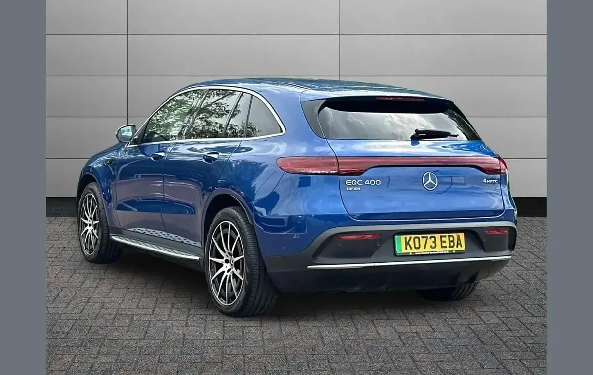 Used Mercedes EQC400 AMG line 300 kW (408 HP) 2023 Blue SUV