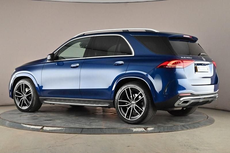 Used Mercedes GLE400 AMG line 2020 Blue Estate