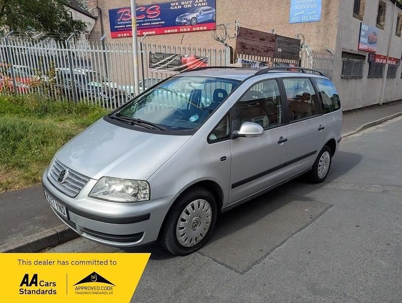 Silver Used 2007 VW Sharan SE MPV | £5,790 - Image 1/4