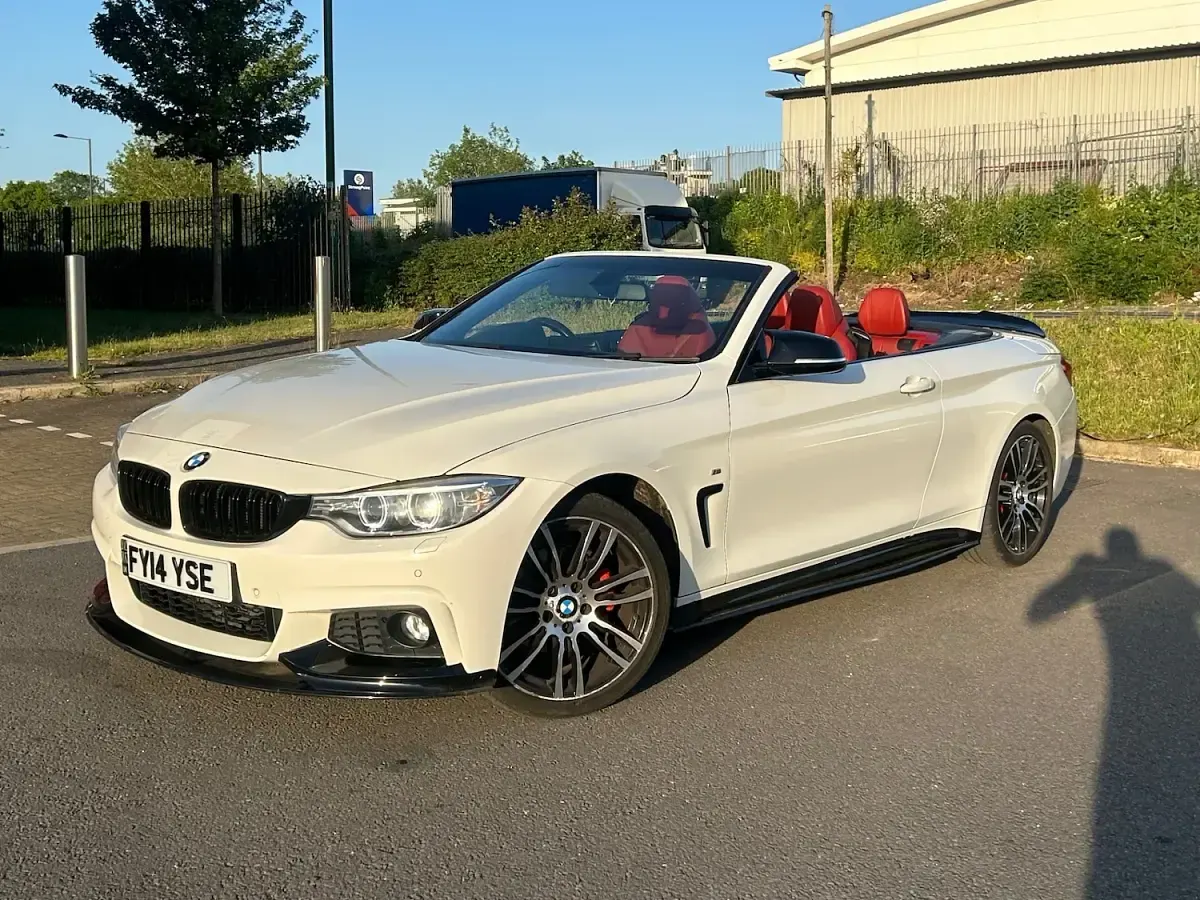 Used BMW 420 M Sport 2014 White Cabriolet
