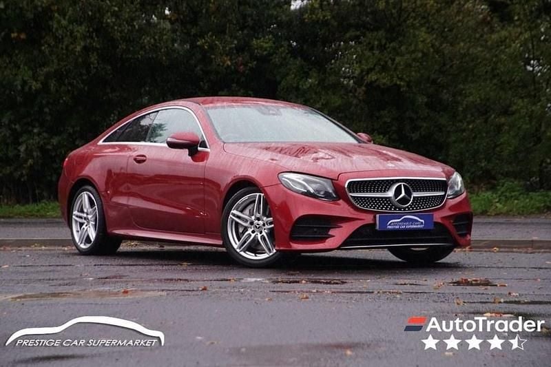 Red Used 2019 Mercedes E300 AMG line Coupe | £19,099 (Super price) - Image 1/4