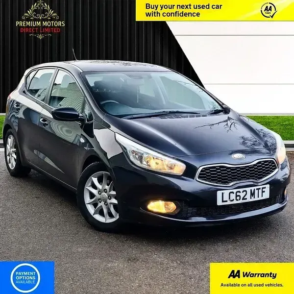 Used Kia Ceed 98 HP (72 kW) 2012 Black Hatchback