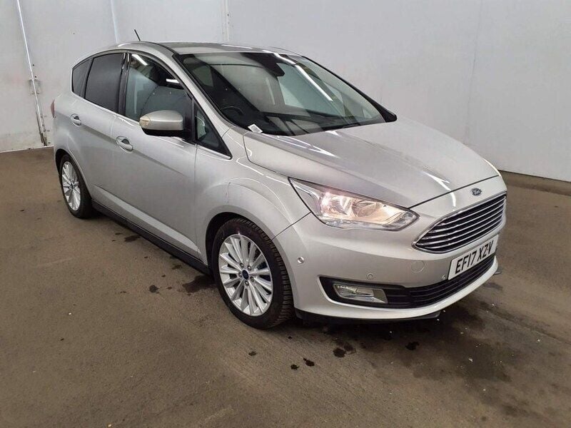 Silver Used 2017 Ford C-MAX Titanium MPV | £7,799 (Fair price) - Image 1/4