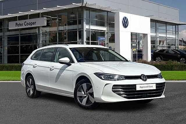 White Used 2024 VW Passat Life Estate | £29,990 - Image 1/4
