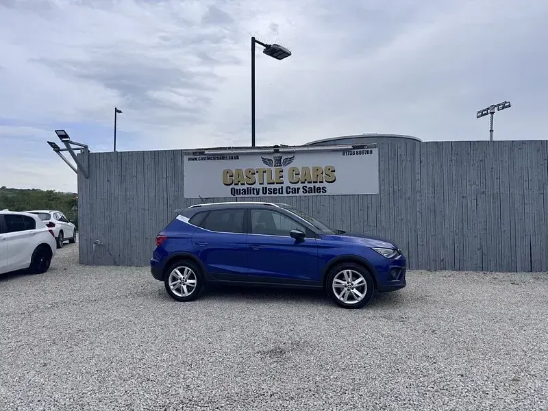 Used Seat Arona FR 115 HP (84 kW) 2018 Blue SUV