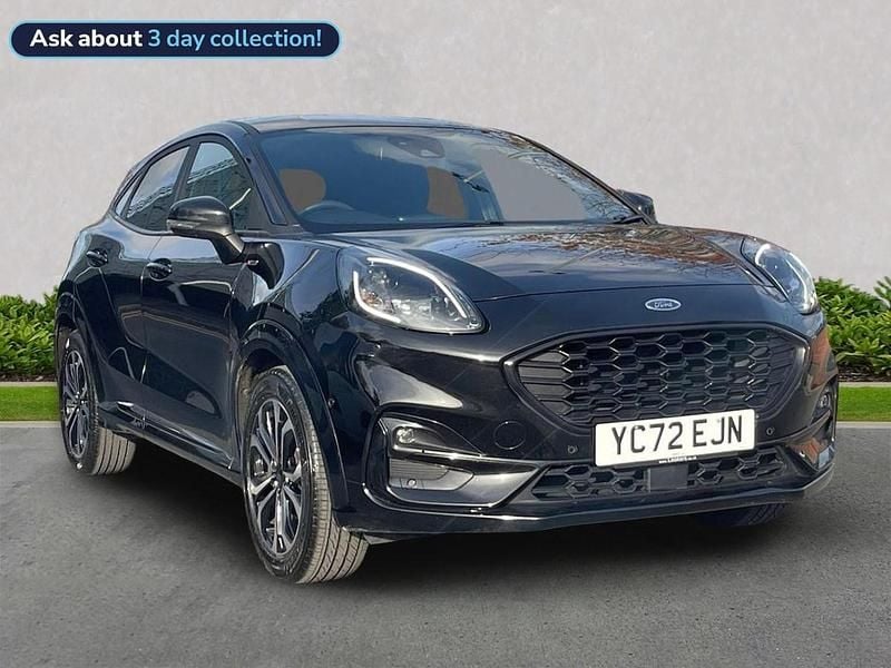 Blue Used 2022 Ford Puma ST-Line Hatchback | £13,795 (Fair price) - Image 1/4