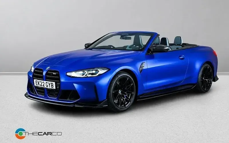 Used BMW M4 Cabriolet Competition Edition 510 HP (375 kW) 2022 Blue Cabriolet