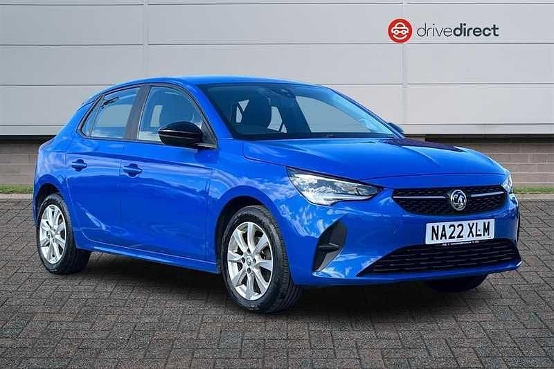 Used Vauxhall Corsa Edition 75 HP (55 kW) 2022 Blue Hatchback