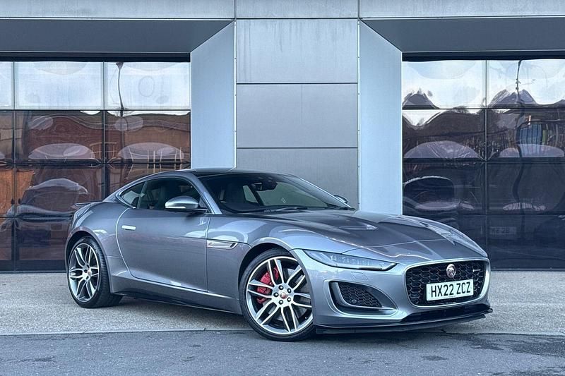 Grey Used 2022 Jaguar F-Type R-Dynamic Coupe | £48,990 (Fair price) - Image 1/4