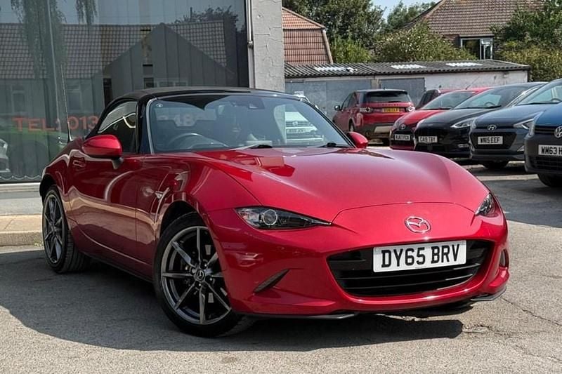 Red Used 2015 Mazda MX5 Inclusive Cabriolet | £13,495 (Fair price) - Image 1/1