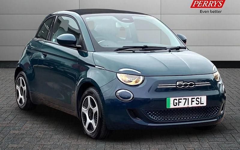 Used 2022 Fiat 500e Passion Cabriolet | £14,245 (Fair price) - Image 1/4