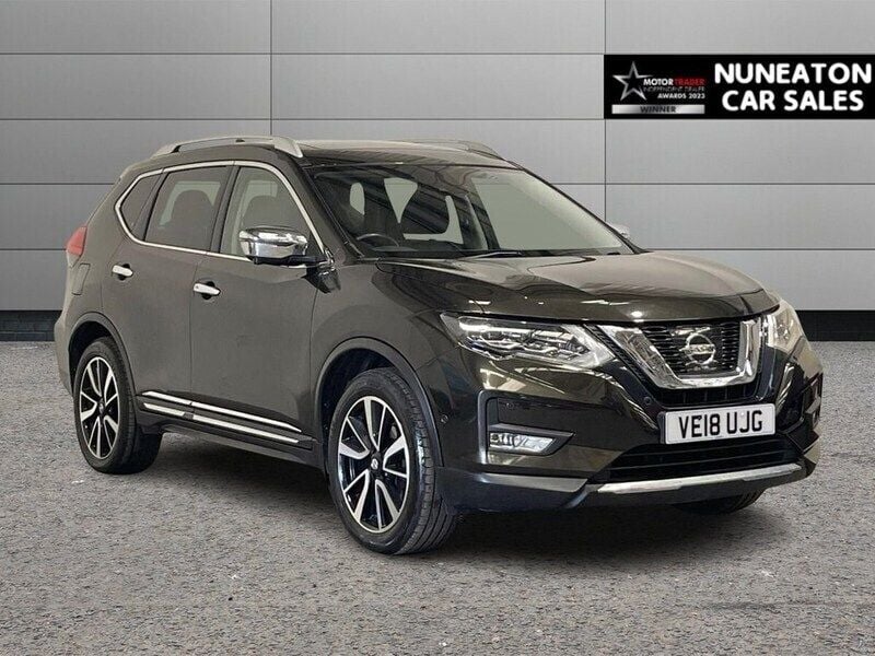 Green Used 2018 Nissan X-Trail Tekna SUV | £13,400 (Fair price) - Image 1/4