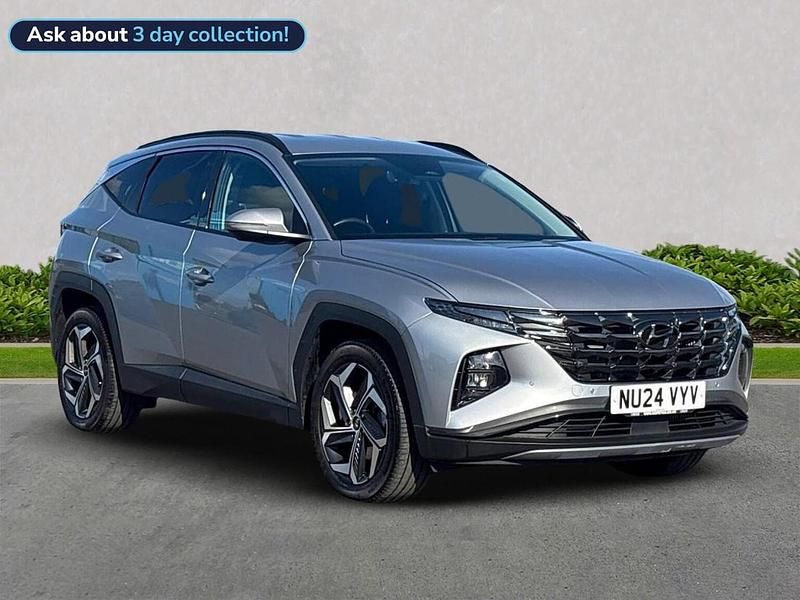 Silver Used 2024 Hyundai Tucson Premium SUV | £25,552 (Fair price) - Image 1/4