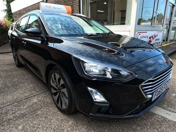 Black Used 2020 Ford Focus Titanium Estate | £9,699 (Fair price) - Image 1/1