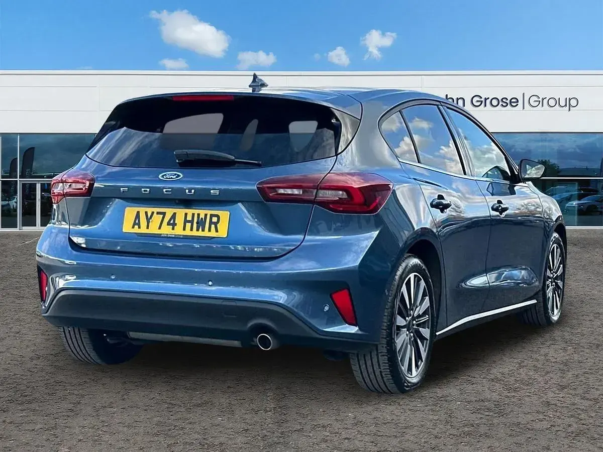 Used Ford Focus Titanium X 2024 Blue Hatchback