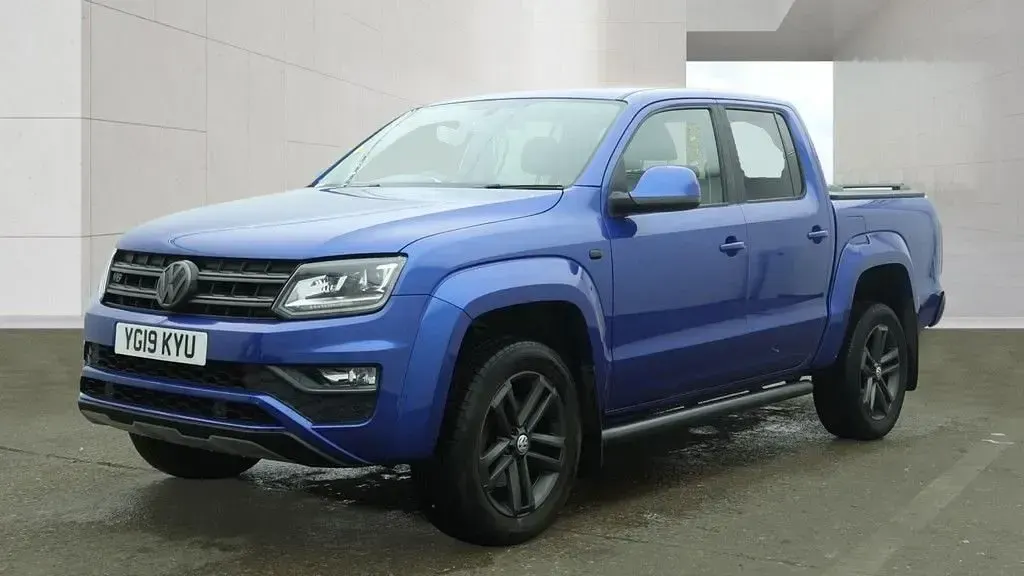 Second-hand VW Amarok Highline 258 CP (189 kW) 2019 Albastru Pickup