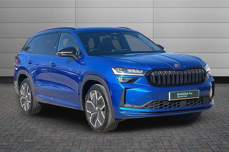 New Skoda Kodiaq SportLine 150 HP (110 kW) 2025 Race blue SUV