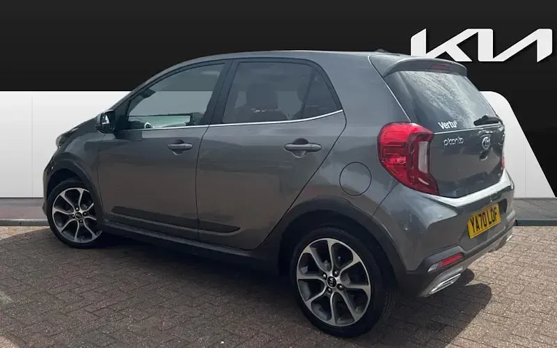 Used Kia Picanto X-Line 67 HP (49 kW) 2021 Grey Hatchback