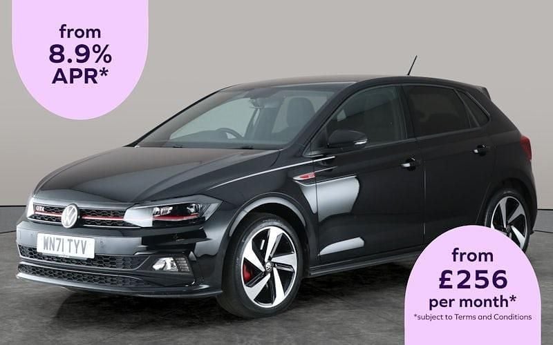 Black Used 2021 VW Polo GTI Hatchback | £17,751 (Fair price) - Image 1/3