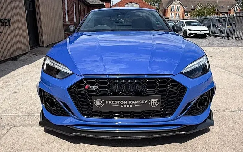 Used Audi RS5 Comfort 450 HP (330 kW) 2021 Blue Coupe