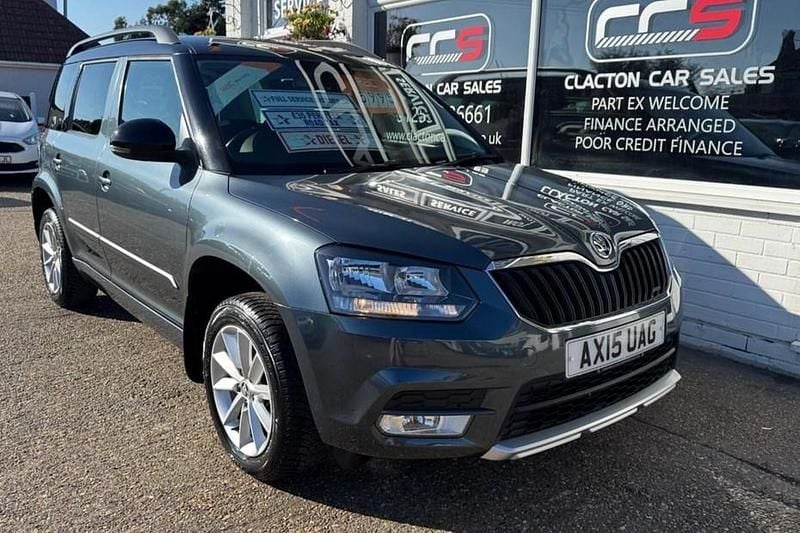 Grey Used 2015 Skoda Yeti GreenLine SUV | £5,995 - Image 1/1