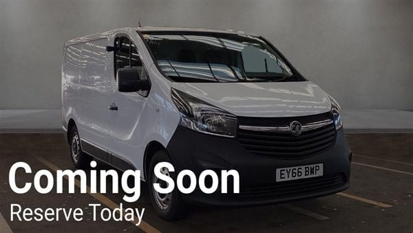 White Used 2017 Vauxhall Vivaro Van | £8,490 (Super price) - Image 1/1