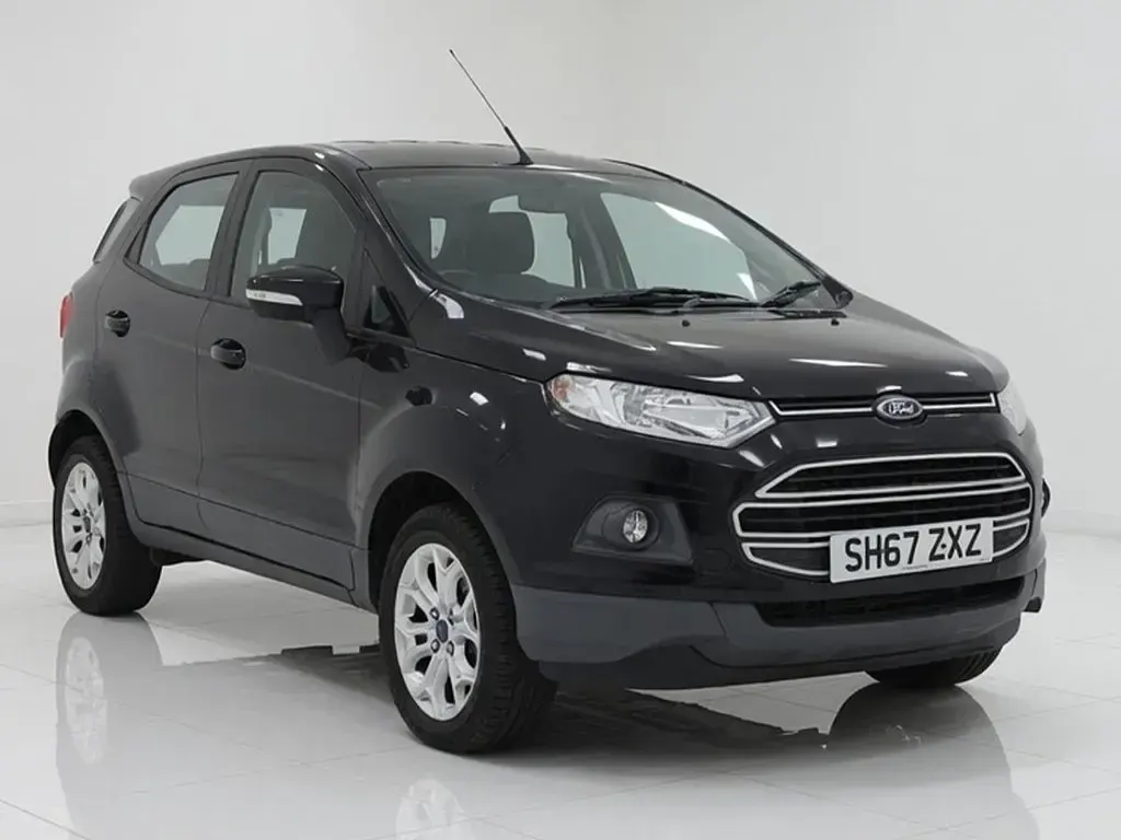 Used Ford Ecosport Zetec 95 HP (69 kW) 2017 Black SUV