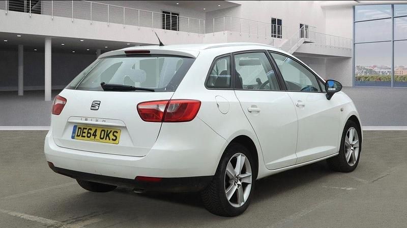 Used Seat Ibiza ST 2014 White Estate