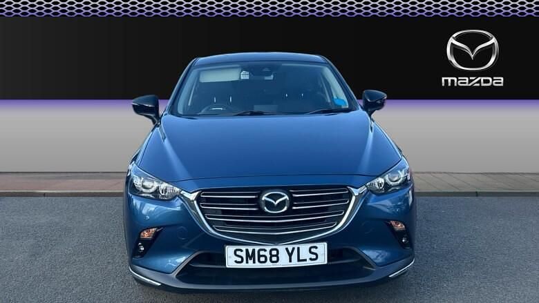Begagnad Mazda CX-3 Inclusive 150 HK (110 kW) 2018 Blå SUV