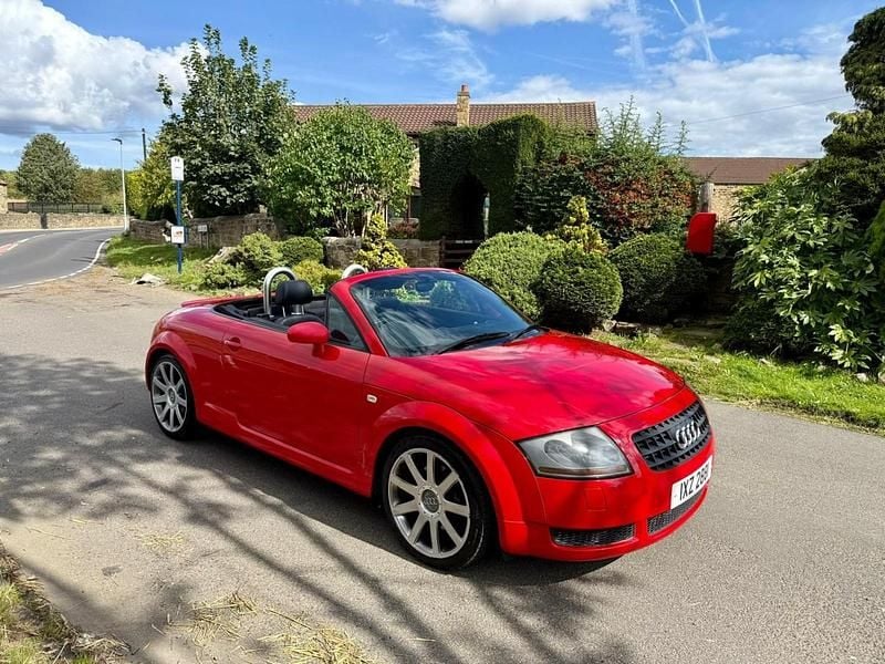 Red Used 2003 Audi TT Cabriolet | £2,995 (Fair price) - Image 1/4