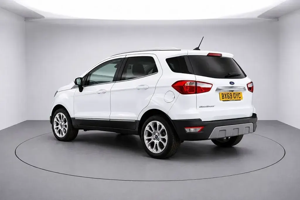Used Ford Ecosport Titanium 125 HP (91 kW) 2019 White SUV