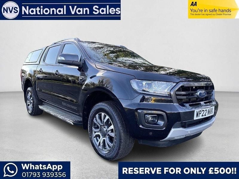 Used Ford Ranger Wildtrack 210 HP (154 kW) 2022 Black Pickup