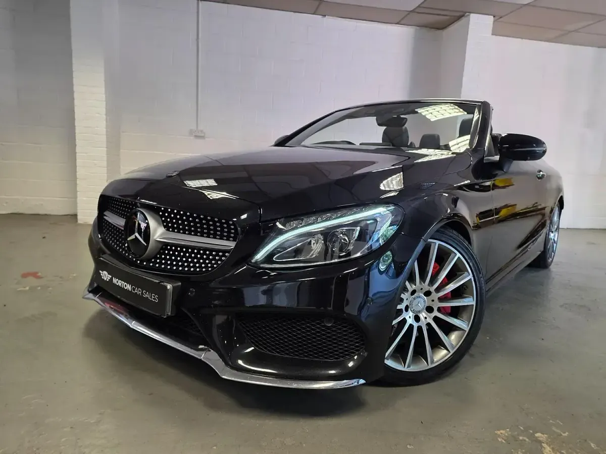 Used Mercedes C250 AMG Line Premium Plus 2017 Black Cabriolet