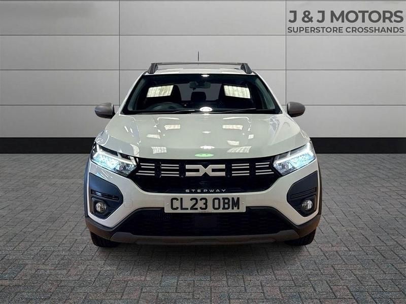 Begagnad Dacia Sandero Expression 2023 Vit Halvkombi