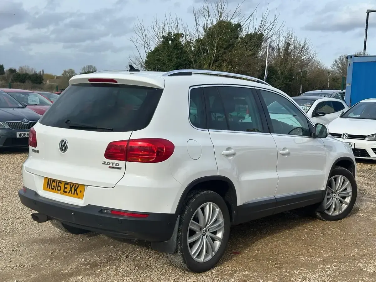 Begagnad VW Tiguan Edition 2016 Vit SUV