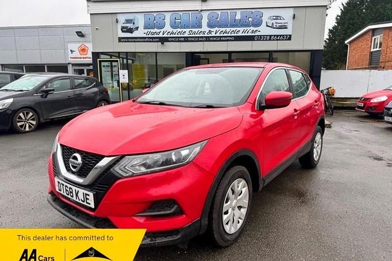 Used Nissan Qashqai Visia 2019 Red SUV