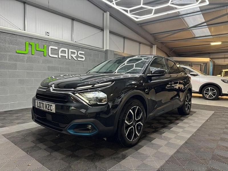 Black Used 2021 Citroën e-C4 Shine Hatchback | £9,995 (Fair price) - Image 1/4