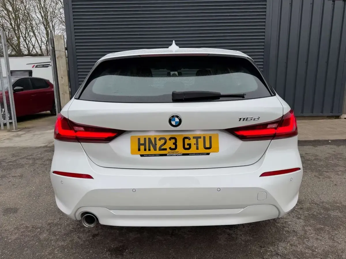 Used BMW 116 Impressive 2023 White Hatchback