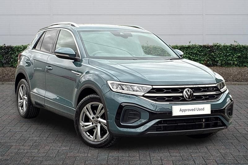 Used VW T-Roc R-line 150 HP (110 kW) 2023 Blue SUV