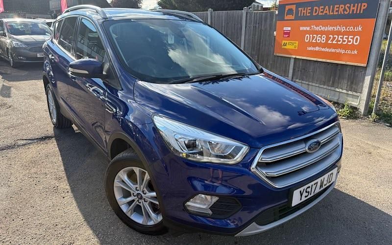 Blue Used 2017 Ford Kuga Titanium SUV | £9,390 (Fair price) - Image 1/4