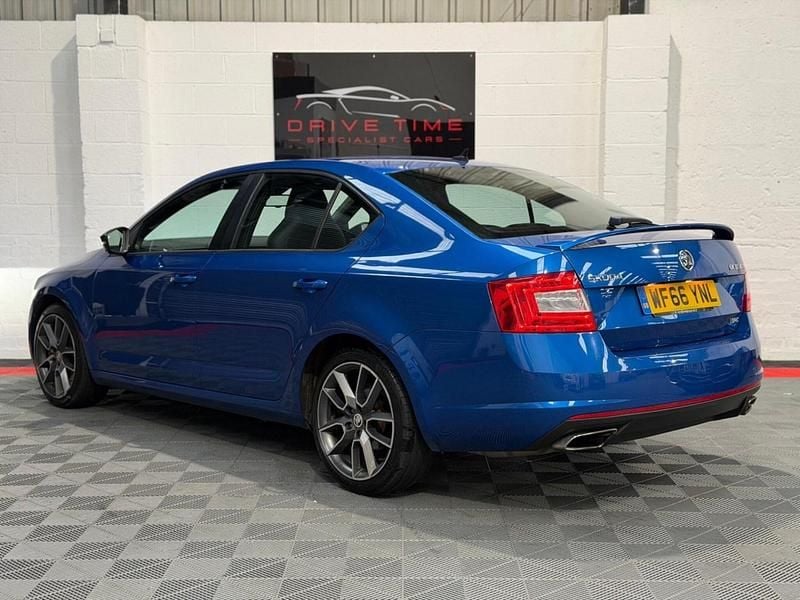 Used Skoda Octavia vRS 2016 Blue Hatchback